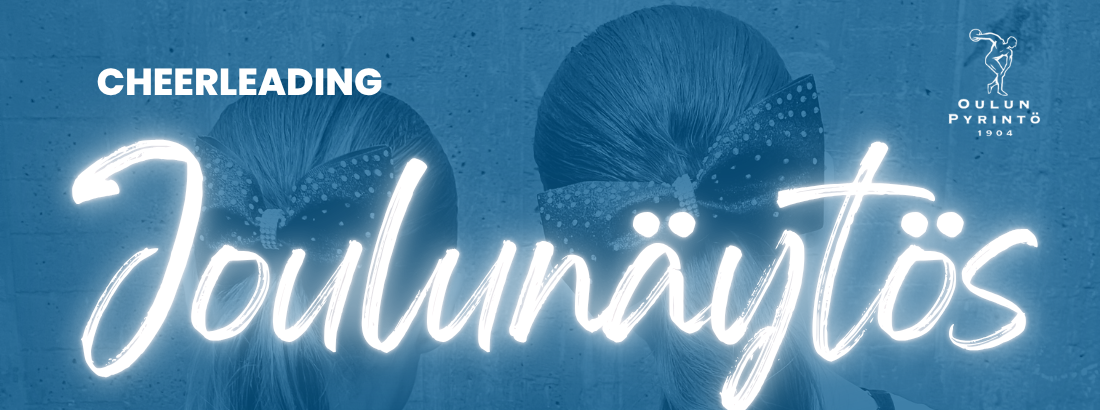 Cheerleading joulunäytös 2025