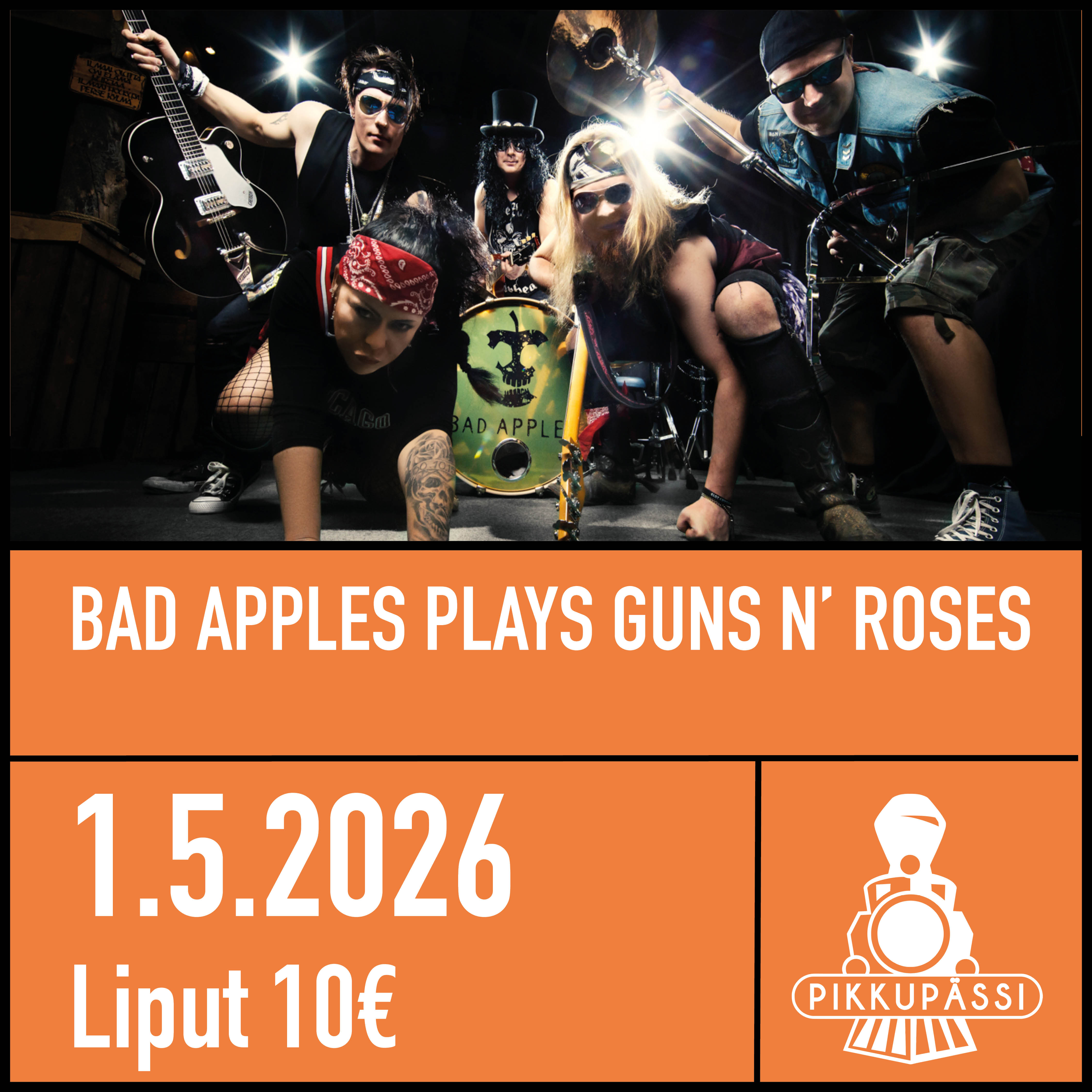 Bad Apples plays Guns N' Roses