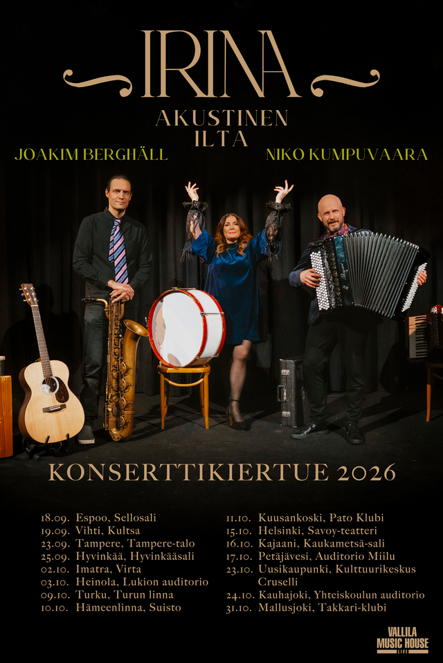 Takkari-klubi: Irinan Akustinen Ilta -kiertue