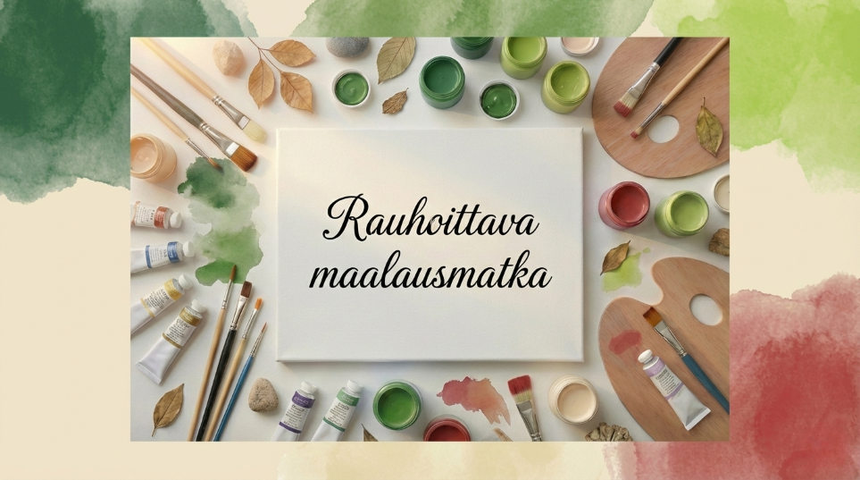 Rauhoittava maalausmatka