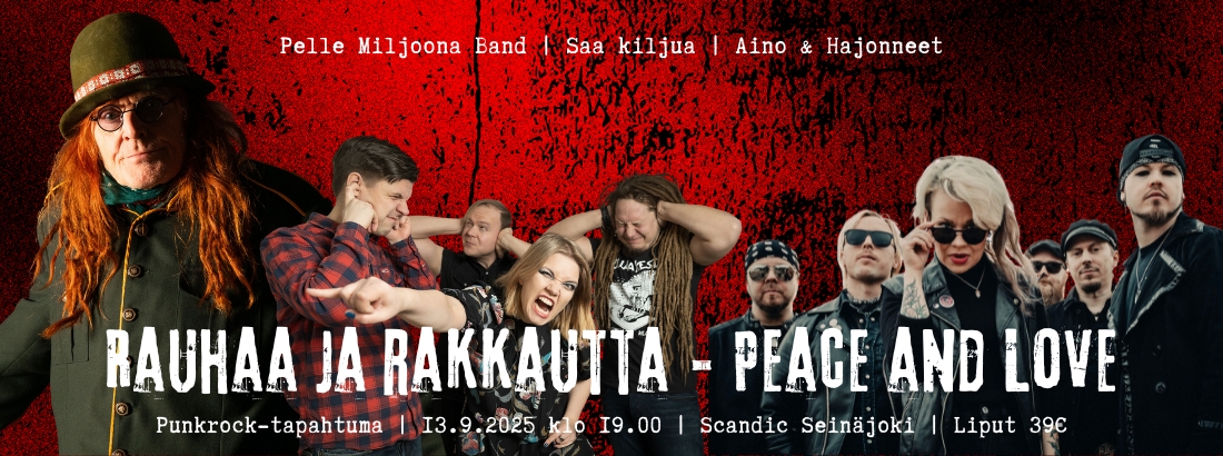 Rauhaa ja Rakkautta - Peace and Love -punkrock-tapahtuma